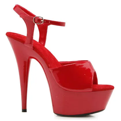 609-JULIET 6" Pointed Stiletto Sandal.