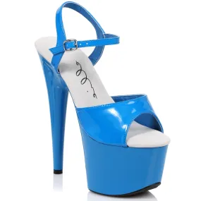 709-SOLARIS 7" Neon Stiletto Sandal.