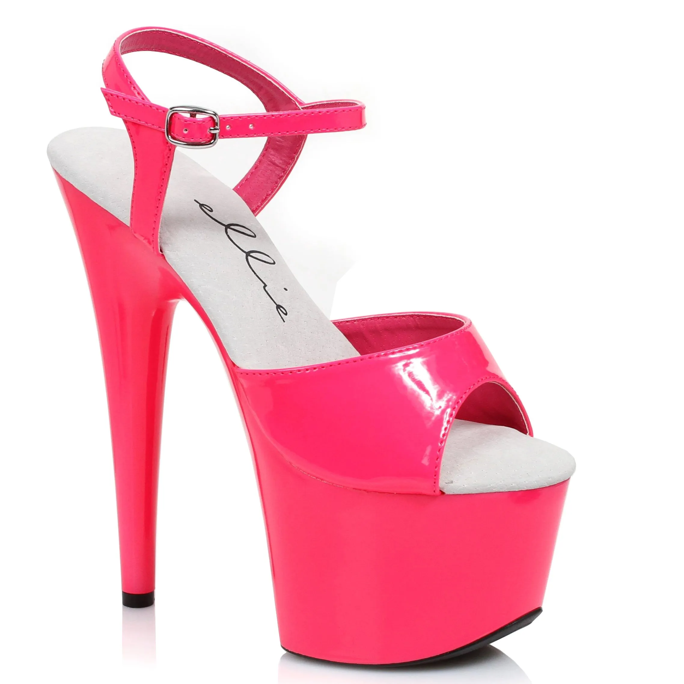 709-SOLARIS 7" Neon Stiletto Sandal.