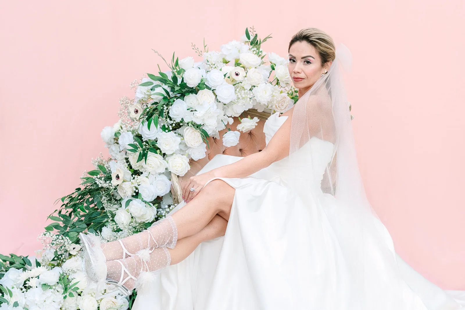 Becky Bridal Socks