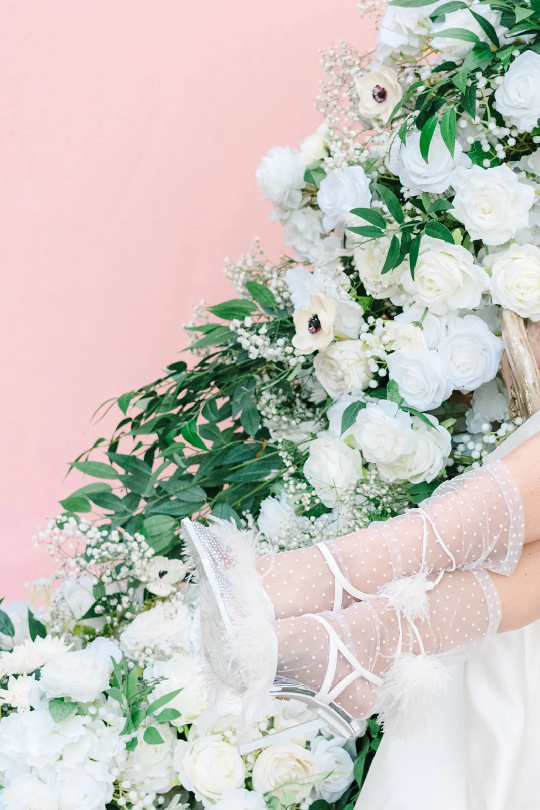 Becky Bridal Socks