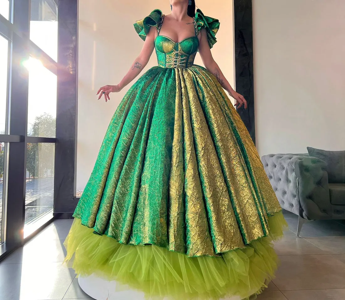 Brielle Multicolor Evening Dress