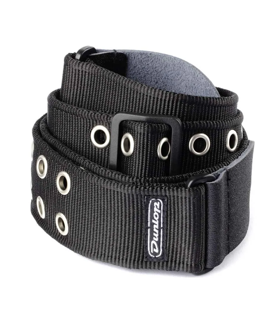 Dunlop D38 Classic Strap Grommet Black