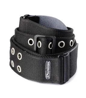 Dunlop D38 Classic Strap Grommet Black