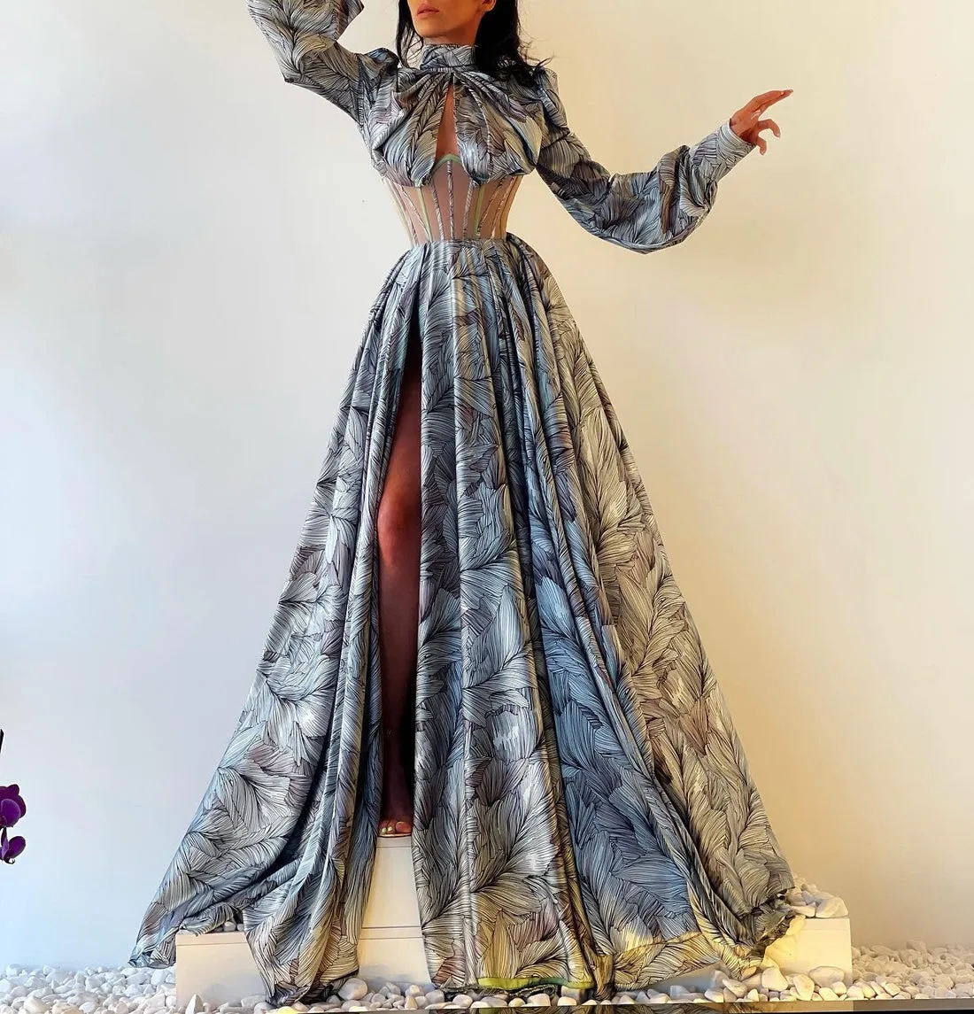 Ebullient Evening Dress