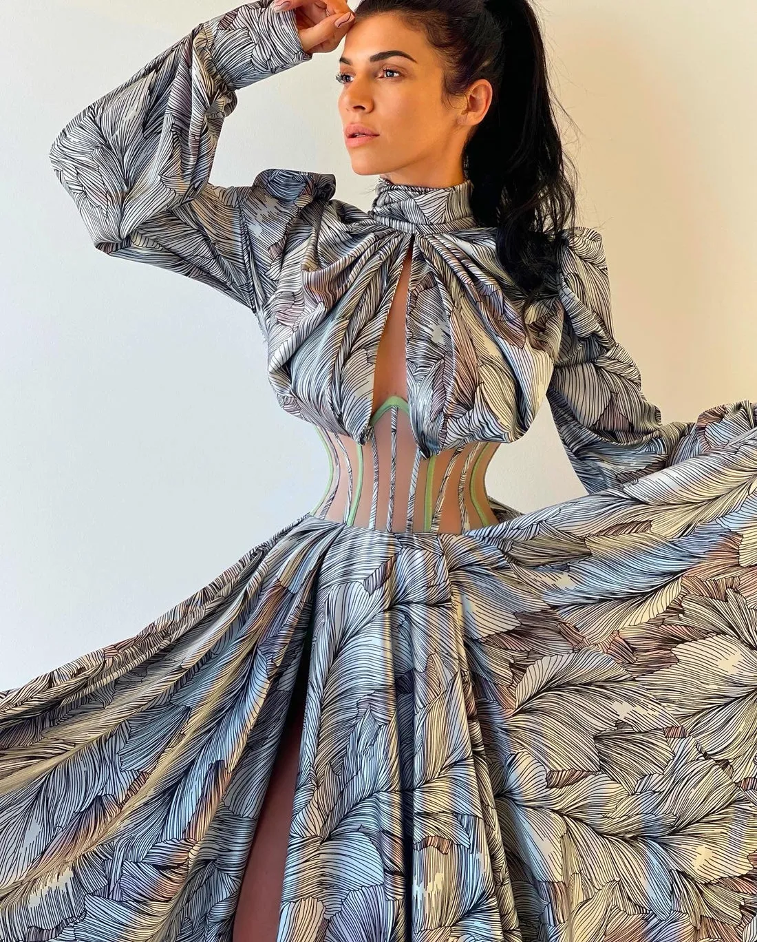 Ebullient Evening Dress