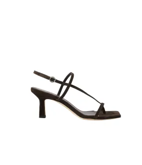 Elise Suede Heel in Moka