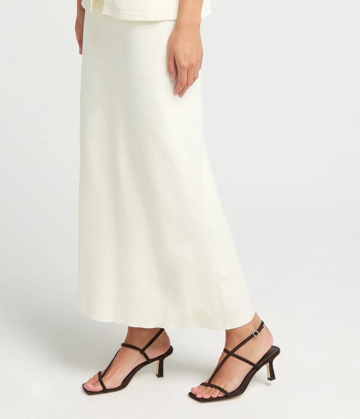 Elise Suede Heel in Moka