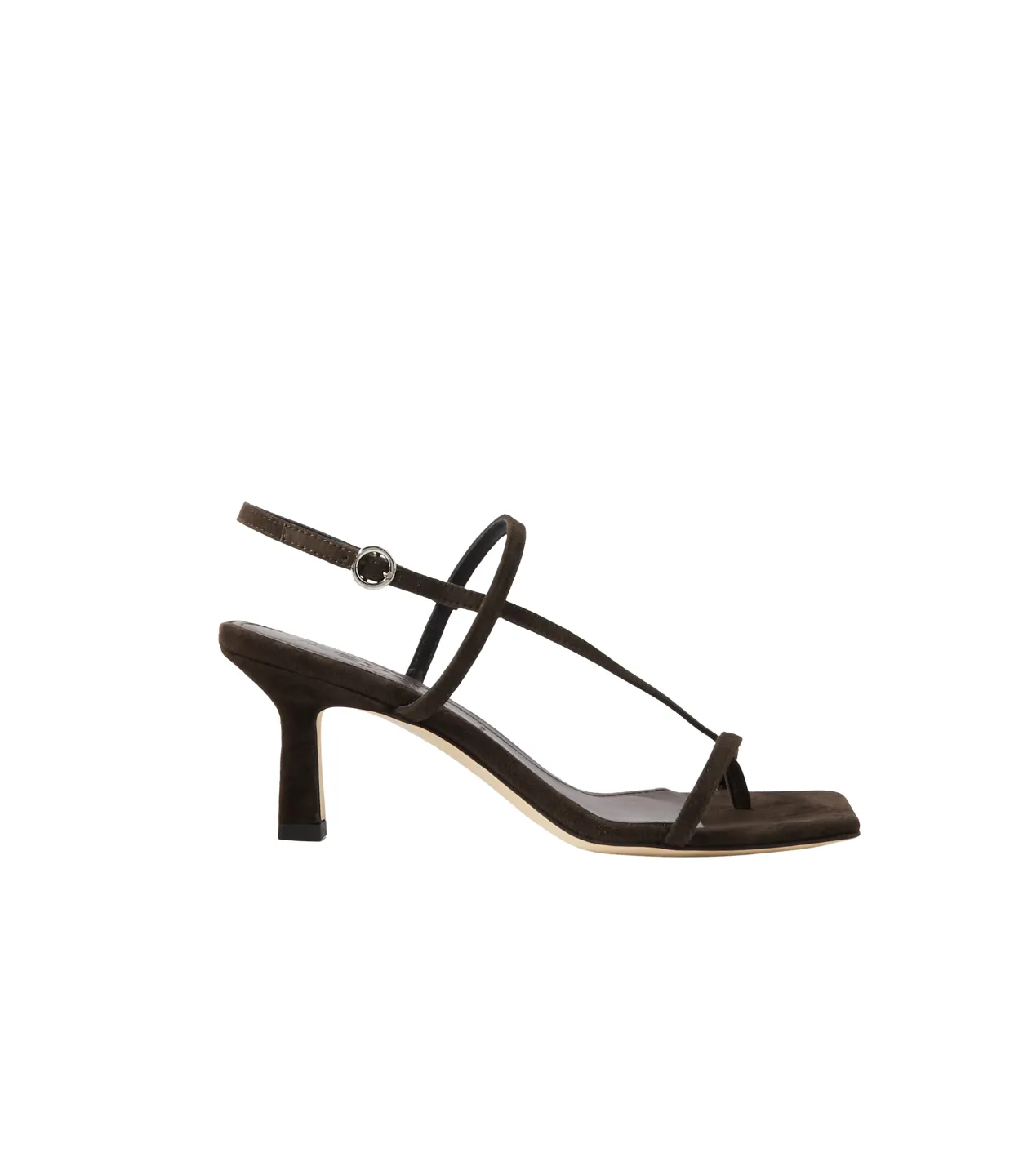Elise Suede Heel in Moka