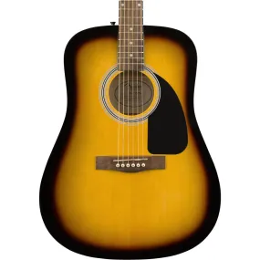 Fender FA-115 Dreadnought Pack, Sunburst, Walnut Fingerboard, Acoustic Guitar
