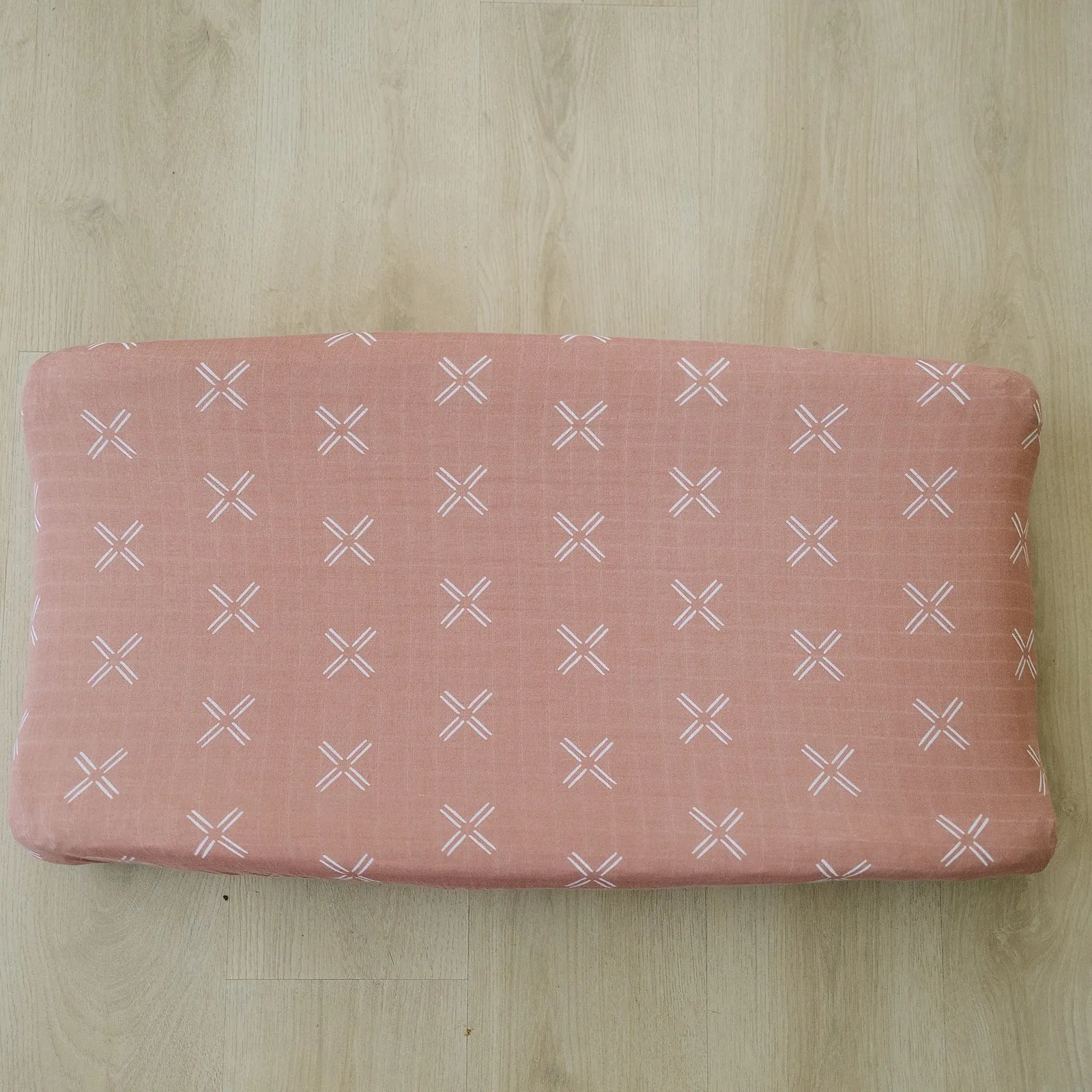 Just Peachy Changing Pad Cover