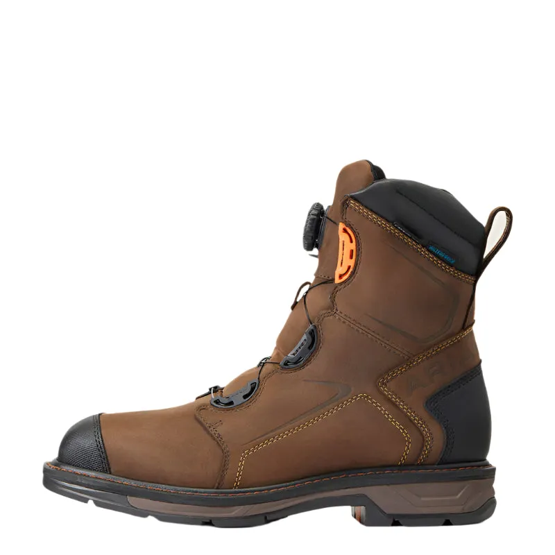 Men's Ariat WorkHog XT 8" BOA Waterproof Carbon Toe Work Boot 10038922