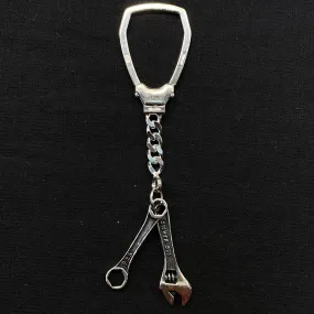 Silver Tools Keychain
